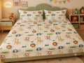 Jungle Book Kids Cotton Bedsheet - 210 TC
